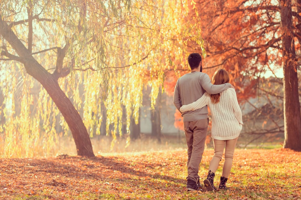 Autumn walking 