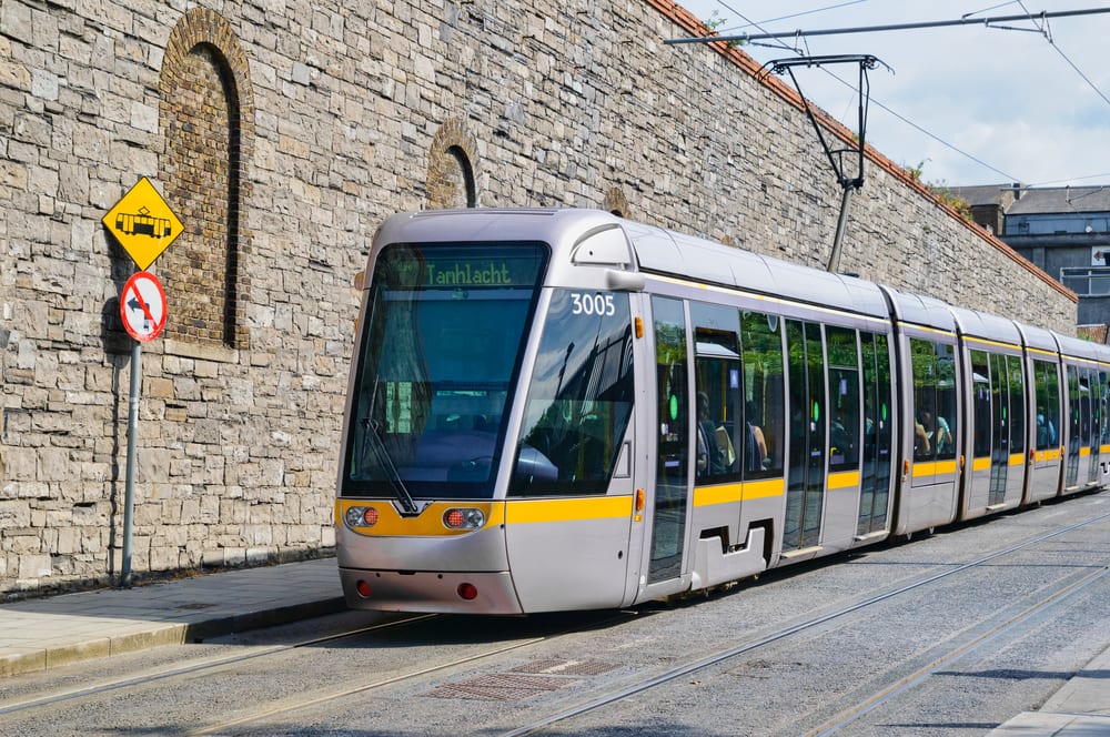 Trams in dublin