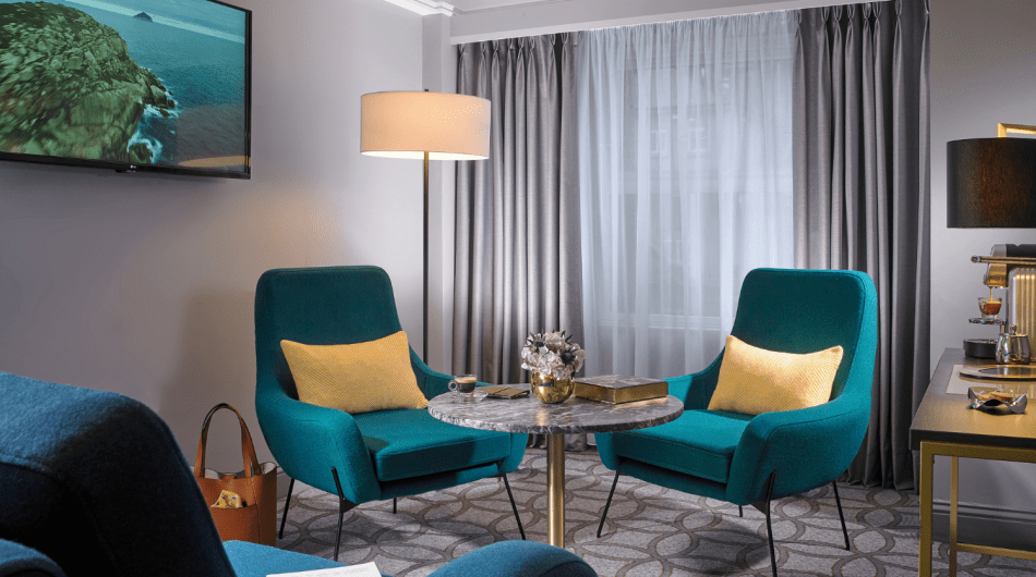 The Davenport Suite Living Area