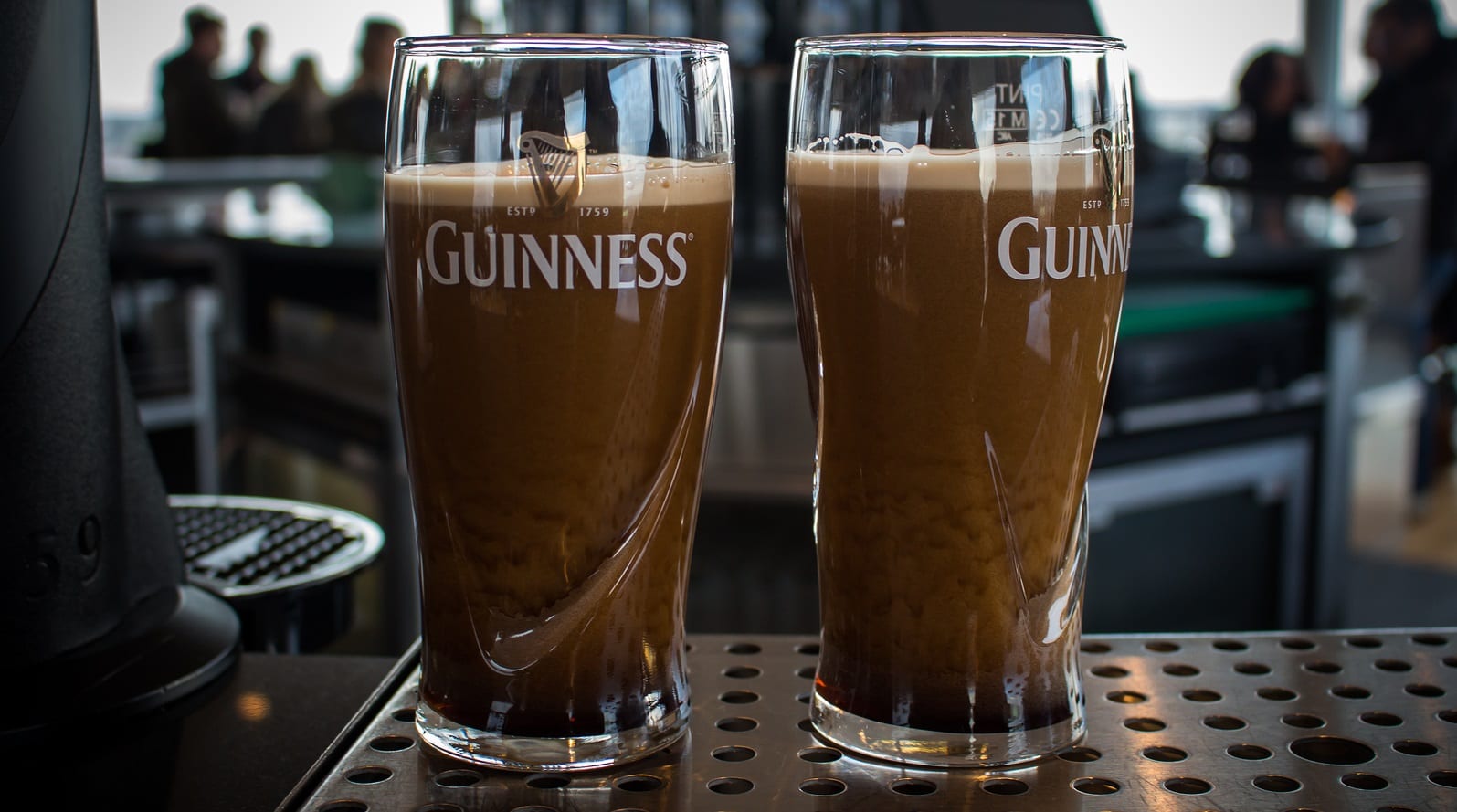 Pints of Guinness 